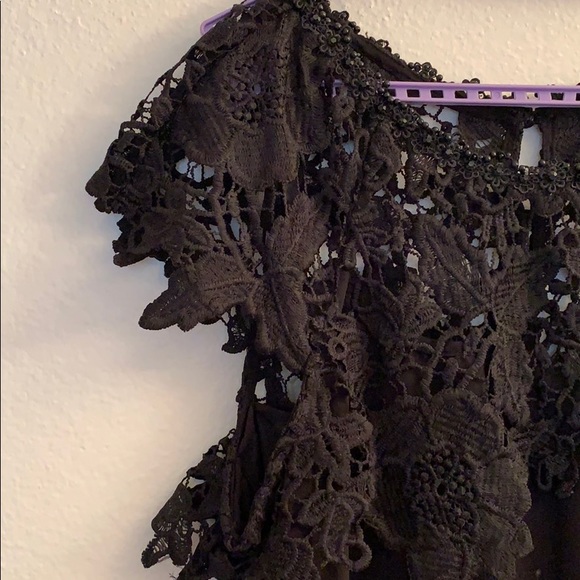 Black Dress Knee length - Picture 4 of 5